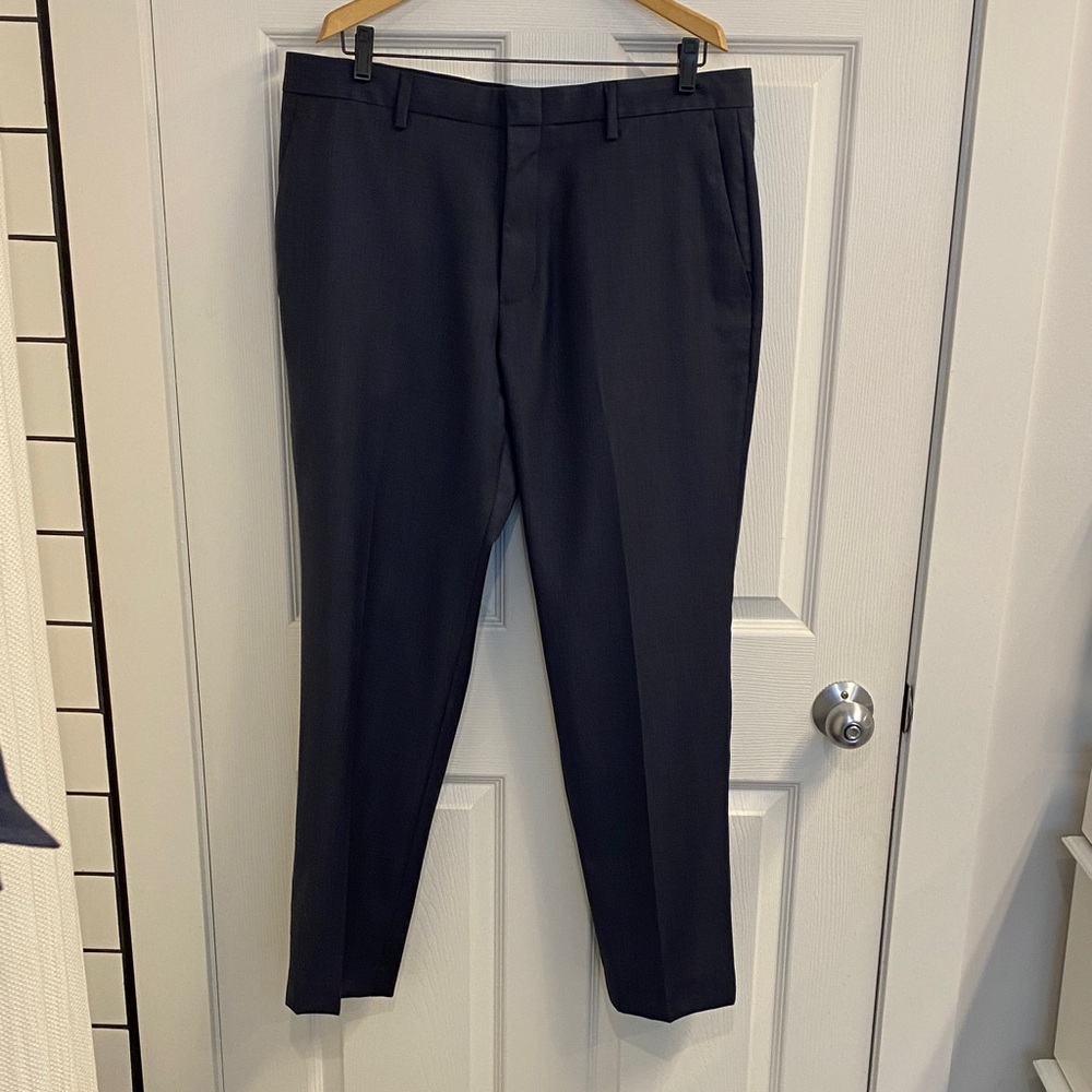 Men's JCrew Navy Thompson Wool Dress/Suit Pants